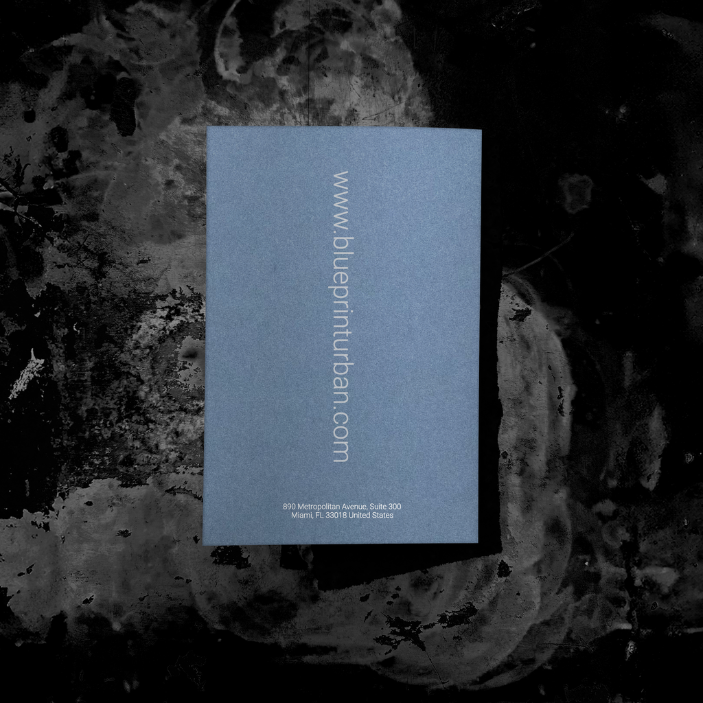 Blueprint- Printed Smart Folder