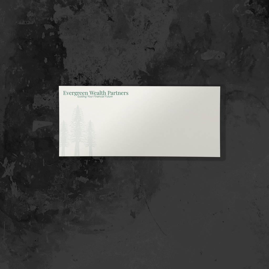 Evergreen Envelope Front