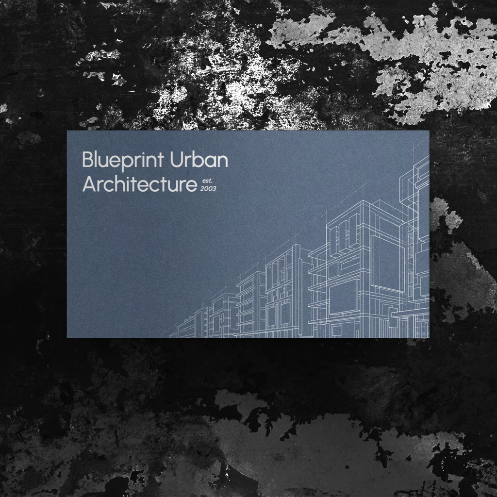 No. 004 | Printed | Dual Tone Business Card