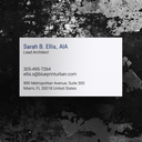No. 004 | Printed | Dual Tone Business Card