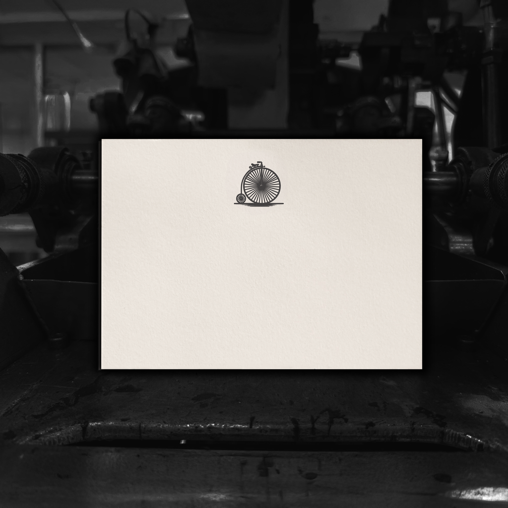 High Wheel Note Card 