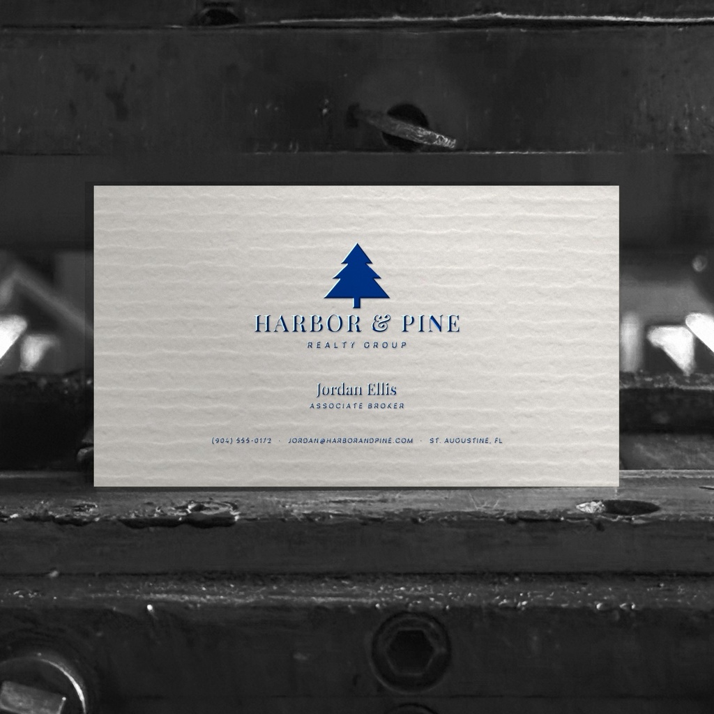 Raised Print Business Card