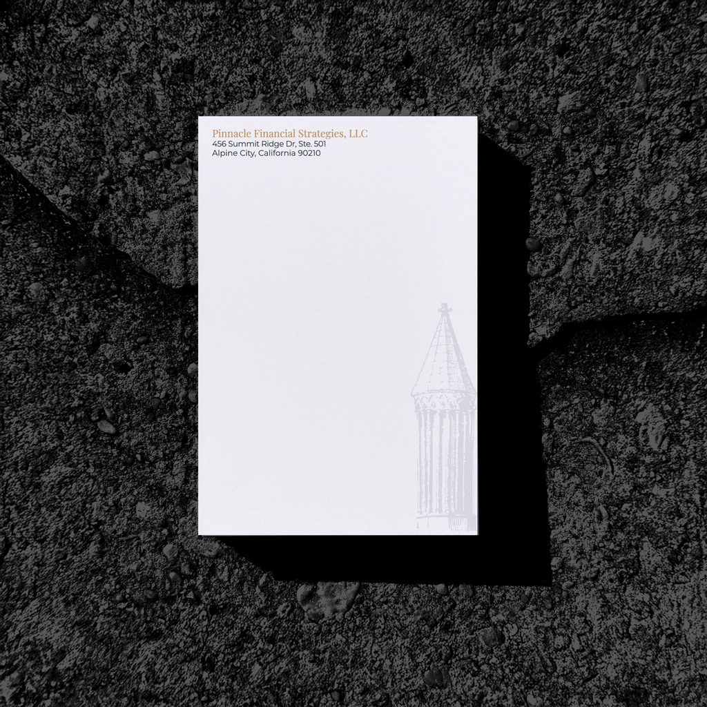 Printed Note Pad