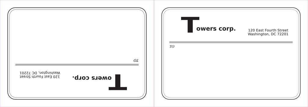 2 up labels, Sheet 