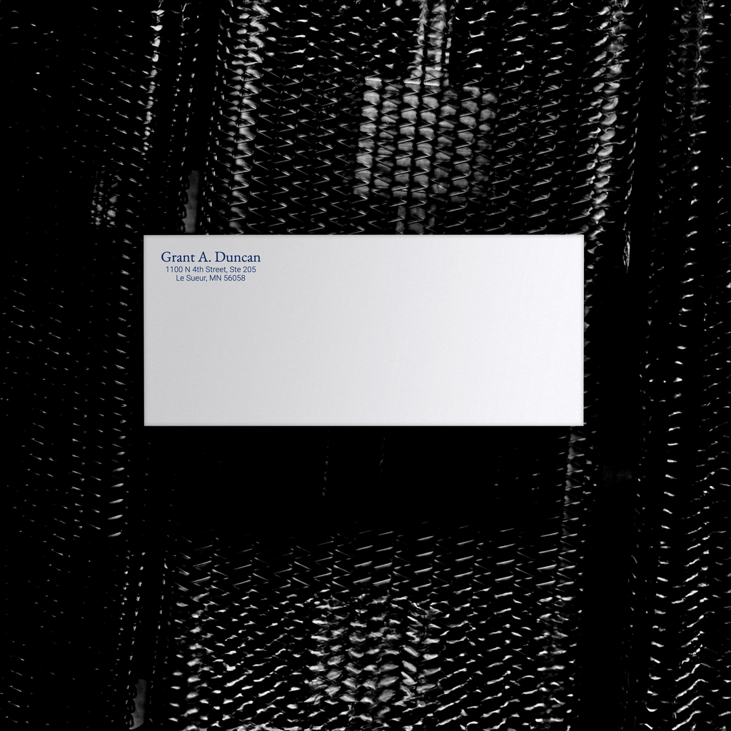  Engraved  Stationery Envelope 