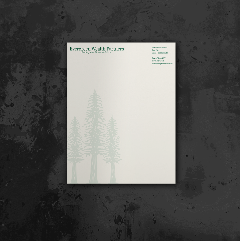 Printed Letterhead 
