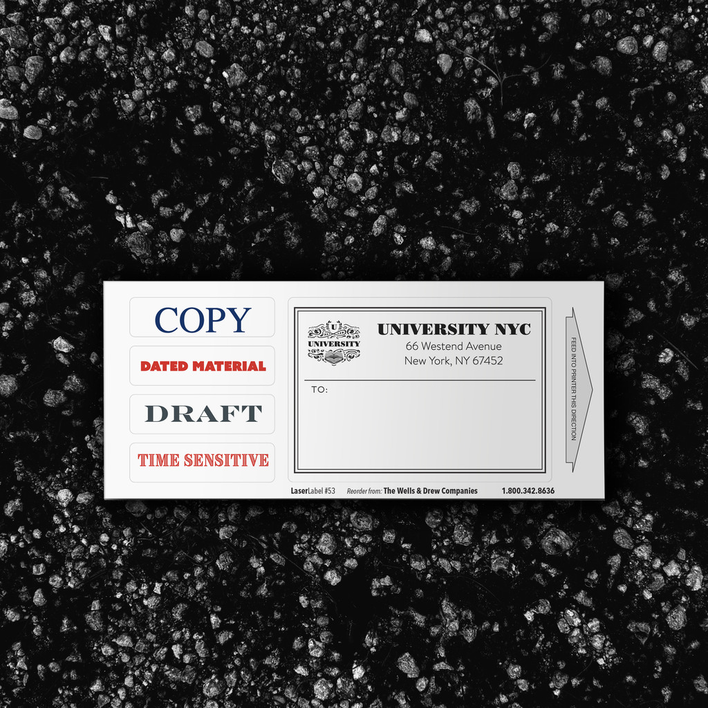 No. 017 Printed | Laser Labels 53