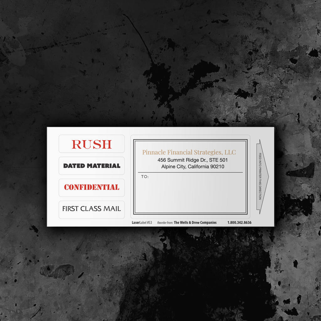 No. 007 Printed | Laser Labels 53