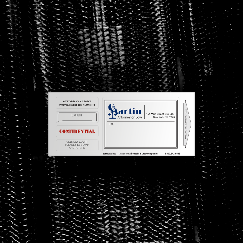 No. 002 Printed | Laser Labels 53