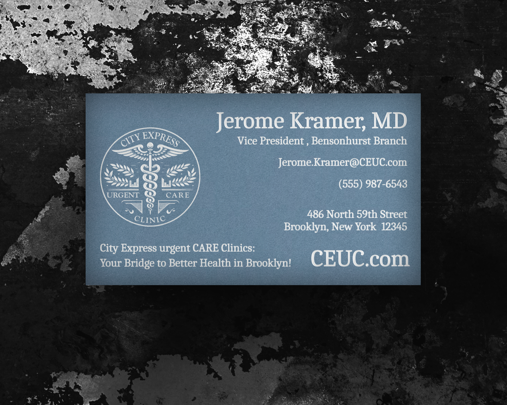 No. 026 Engraved | Business Card