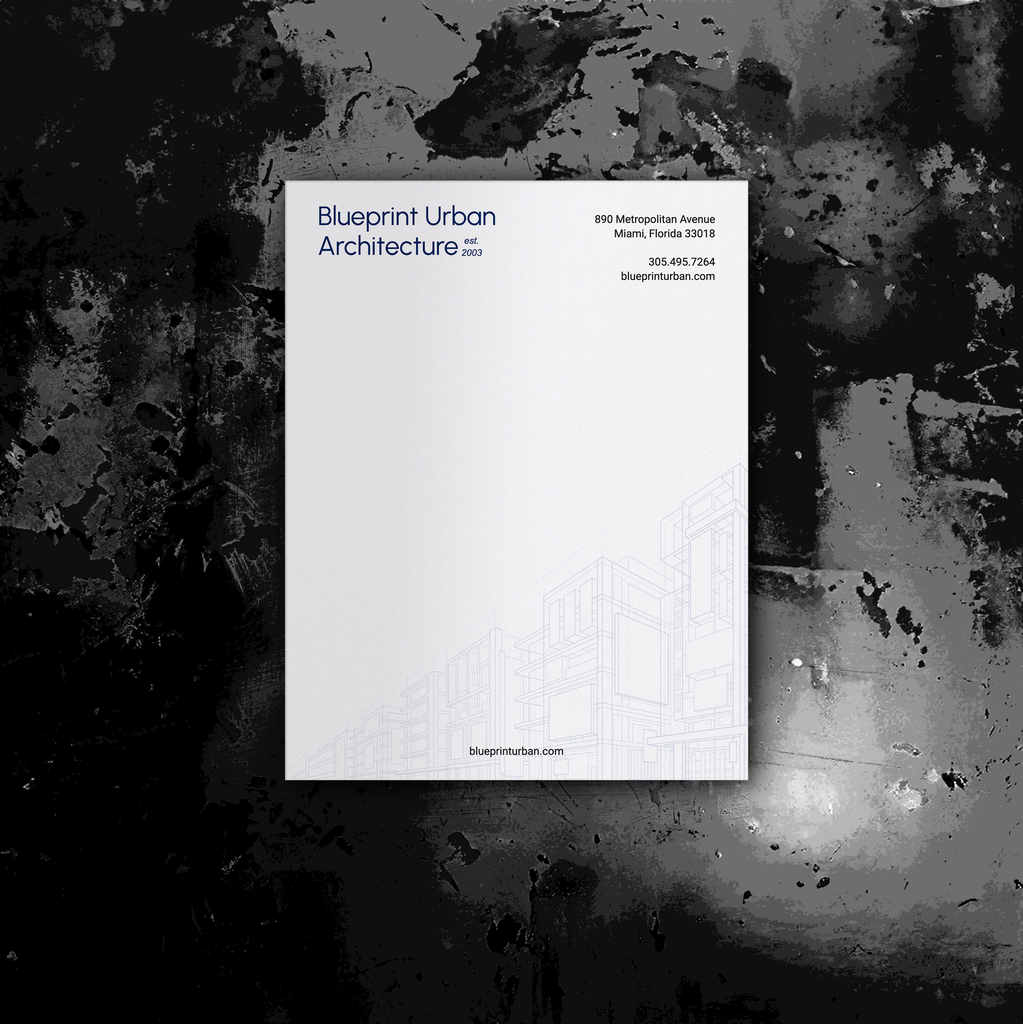 No. 004 | Printed | Letterhead