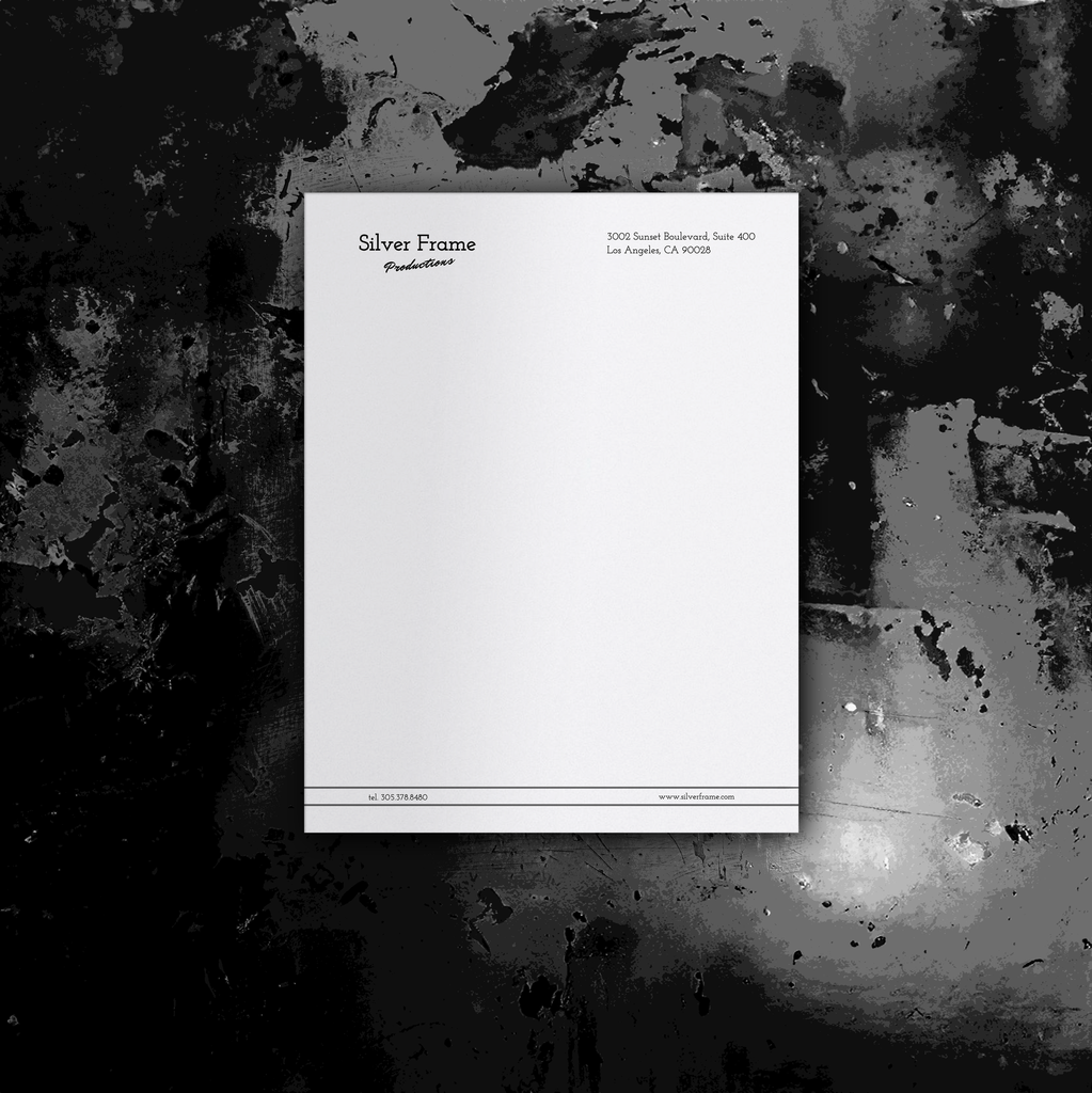 No. 010 | Printed | Letterhead
