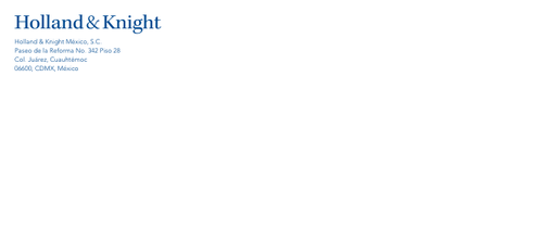 Holland & Knight No. 10 Engraved Envelope - Mexico