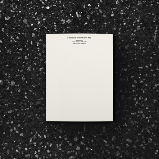 [LHE] Engraved Letterhead