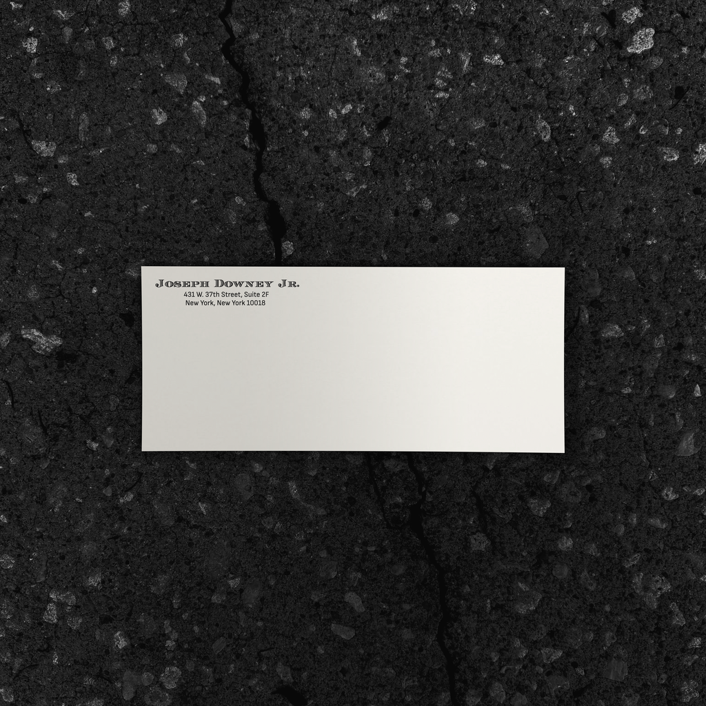 No. 013  Engraved | Stationery Envelope