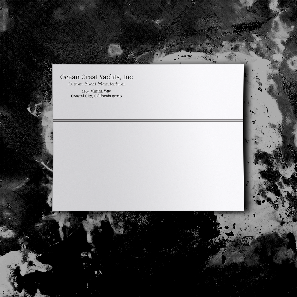 No. 014  Printed | Document Envelope 