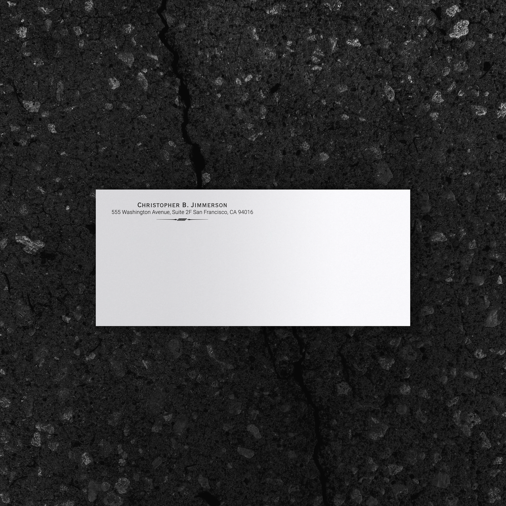 No. 020 Engraved | Stationery Envelope