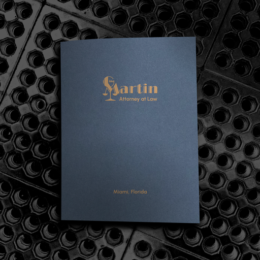 [PFP912] Presentation Folder- Printed 