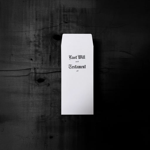 Engraved  Last Will & Testament Envelope