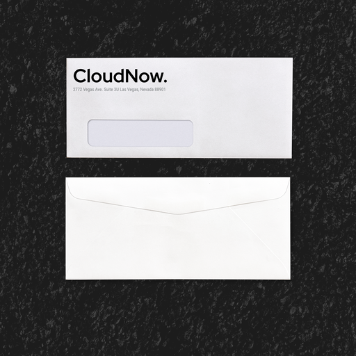 Window #10 Printed Envelopes