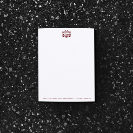 Foil Stamp Letterheads