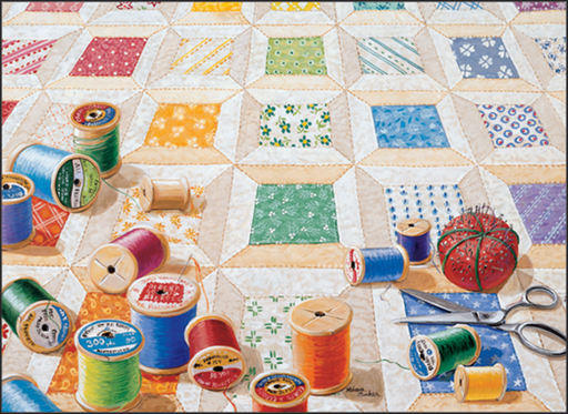 [RB50] N-Quilt Table Note Cards-RB50