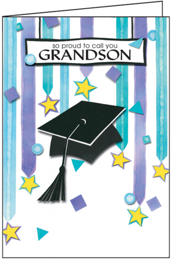 [CRG09] Grandson Graduation Card