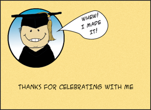 [CBL01] Graduation Thank You Card-CBL01