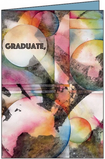[GG415] Foundation Unique Graduation Card