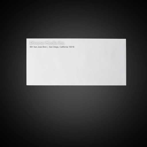Blind Emboss Stationery Envelope