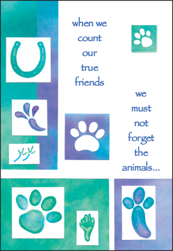 [PH446] Count our Friends Loss of Pet Card-PH446