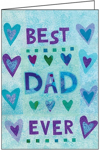 [F5661] Best Dad Ever Father's Day Card