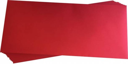 [ENV-R] #10 Red Letter Paper Envelopes