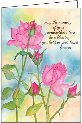 [SG232] Grandmother Sympathy Card