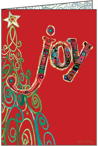 [CR716C] CR716C - Joy Christmas Card
