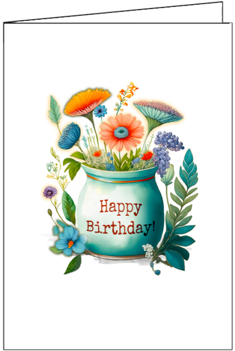 [B131] B131 Happy Birthday Bouquet