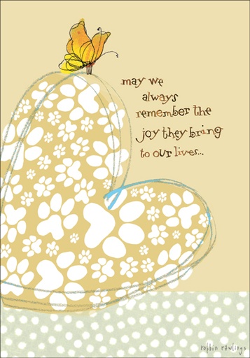 [PU426] PU426 - Special Pet Sympathy Cards