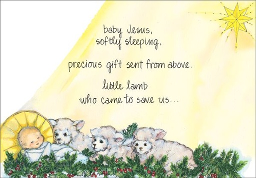 [C2752C] C2752C - Baby Jesus Softly Sleeping
