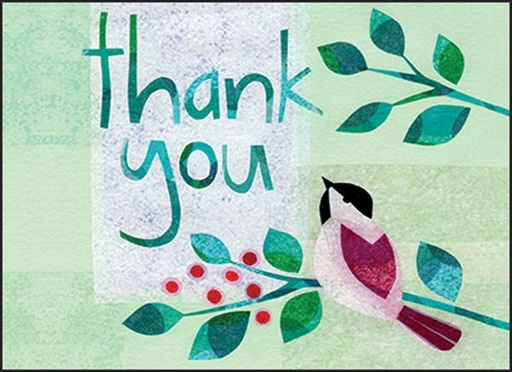 [CBL02V] CBL02V - Volunteer Thank You Notes