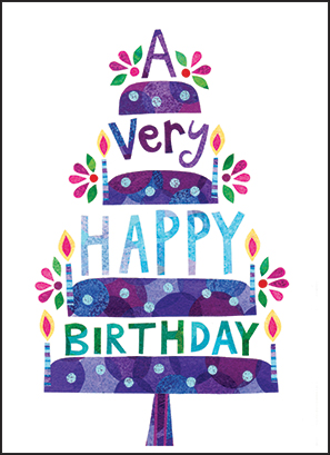 [CBL14] CBL14 - Note Card Size Birthday Cards