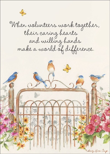 [T3303V] T3303V - Volunteer Thank You Cards