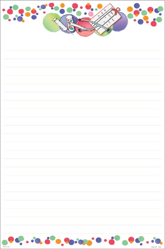 [GS49] GS49 - Medical Elements Note Pad