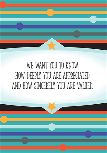 [T9302V] T9302V - We Appreciate You Volunteer Cards