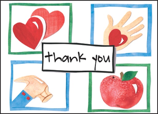 [HBL14V] HBL14V - Time and Talents Thank You Notes