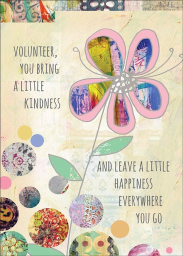 [TN302V] TN302V - Volunteer Thank You Cards