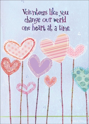 [TR302V] TR302V - Volunteer Thank You Cards